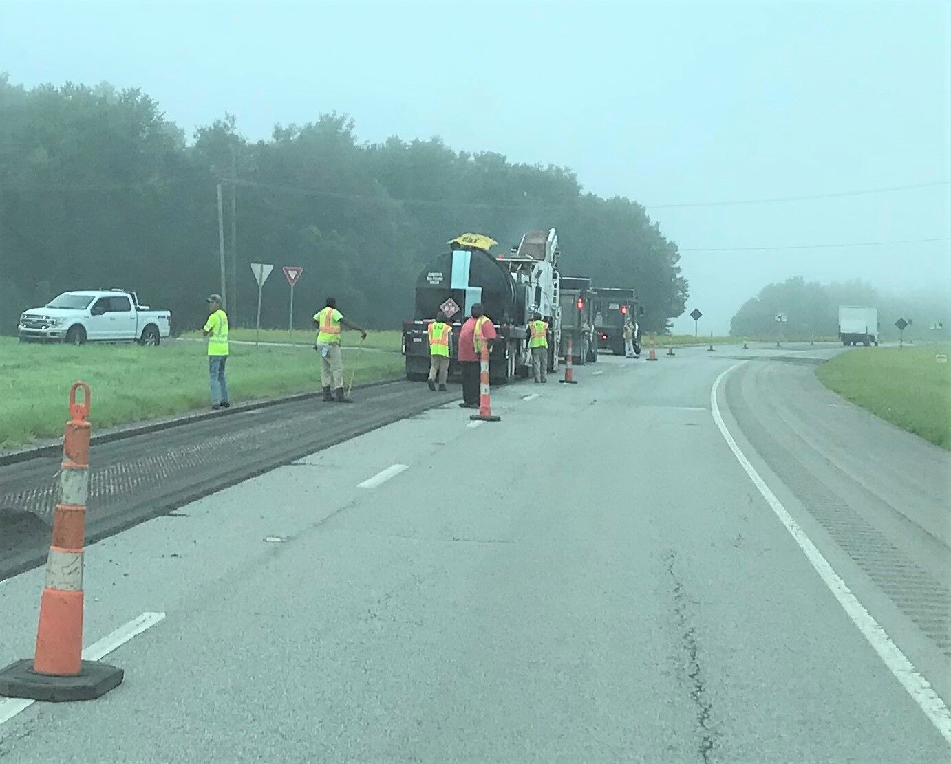 Road work